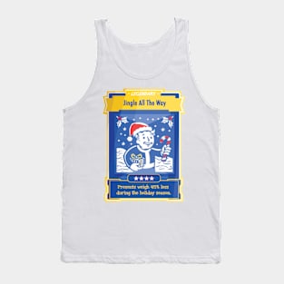 Fallout Christmas Perk Card Tank Top